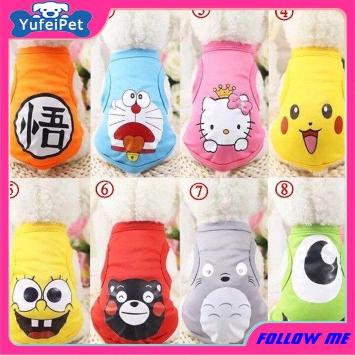Áo cho thú cưng in họa tiết hoạt hình dễ thương - INTL | Lazada.vn Áo Cho Thú Cưng In Họa Tiết Hoạt Hình Dễ Thương - Intl | Lazada.Vn