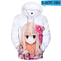 ผู้ชายแฟชั่น/หญิงเสื้อ Himouto! เสื้อฮู้ด Umaru-Chan ฮิปฮอปมีฮู้ด3D อะนิเมะ Hoodies เด็กชาย/เด็กหญิงฮูดดี้แขนยาว