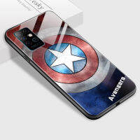 เคสมือถือ เคสโทรศัพท์ เคส Infinix Note 8 X692สำหรับชายMarvelกรณีกัปตันอเมริกาไอรอนแมนSpiderกระจกเทมเปอร์กลับSoft Caseเคสแข็งสำหรับชาย