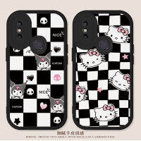 การ์ตูน Lattice Kulomi เหมาะสำหรับข้าวฟ่าง8SE เปลือกโทรศัพท์มือถือใหม่ Lambskin KT Cat แขนป้องกันผู้ชายและผู้หญิง Anti-Fall