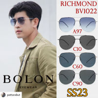 SS23 BOLON Premium แว่นกันแดด รุ่น Richmond BV1022 A97 C10 C60 C90 เลนส์ Nylon [B-Titanium] แว่นของญาญ่า แว่นของเจเจ โบลอน กันแดด แว่นตา ไร้กรอบ 3 ชิ้น