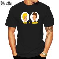 Classic Retro เสื้อยืด พิมพ์ลายการ์ตูน Nieuwe Beavis And Butthead สีดํา สําหรับผู้ชาย