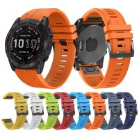 Quick Release Silicone Strap For Garmin Fenix 7 47mm 7X 51mm/6 6X Pro 5X Plus/Epix/Descent G1 Solar/Mk2i Mk2 Watch Band Bracelet