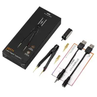 Portable Digital Smart Tweezers DT71 LCR Meter Signal Generator Debugging Reparing Tool OLED Display