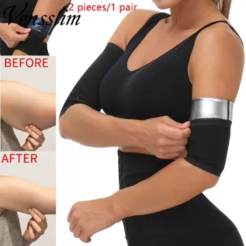 Arm Trimmers Wrap Body Shaper Sauna Sweat Bands Weight Loss Adjustable  Slimmer