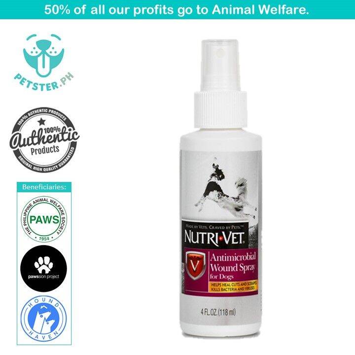 Nutri-Vet Antimicrobial Wound Spray | Lazada PH