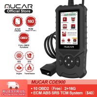 เครื่องมือวินิจฉัย OBD2 CDE900 Mucar 16G ROM WIFI 4ระบบที่เครื่องยนต์ยานยนต์ OBD 2อุปกรณ์ตรวจสอบรถยนต์เครื่องอ่านโค้ดเครื่องมือสแกน PK CDL20