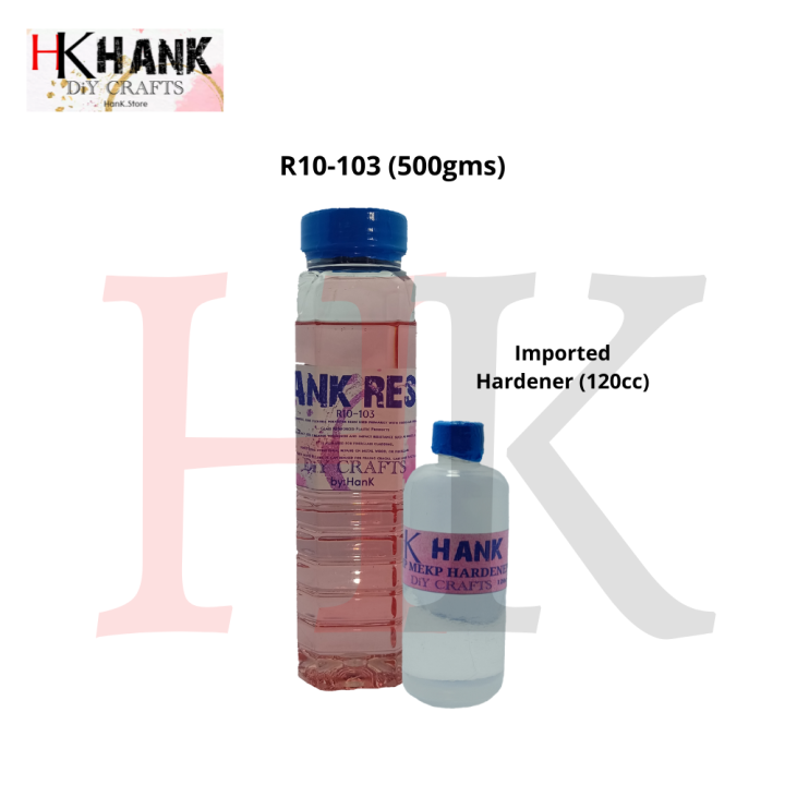 Fiberglass Premix Resin 500mL (R10103) with 120cc Imported Hardener