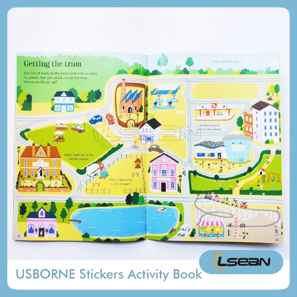 Usborne Little Stickers Bugs