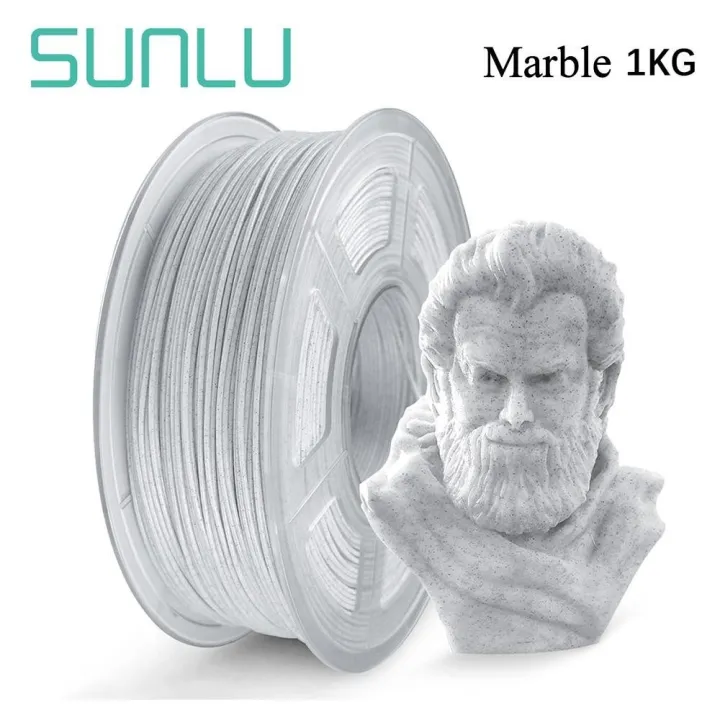 P stand SUNLU Marble PLA Filament 1.75mm 1kg for FDM 3D printer 3D