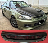 (ดำเงา) กระจังหน้า Civic EK 1999 2000 Mugen มิลเลเนี่ยม (ส่งฟรี)