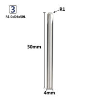 Xcan ดอกกัดปลายไป R5.0 R0.5 1ชิ้นสำหรับที่ตัดปลายหมุนเครื่อง Cnc