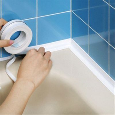 Wall Stickers for Filling Gaps on Bathr Walls Sink and Corners Sealing Tape Impermeable Paper for Bathroom Kitchen Accessories