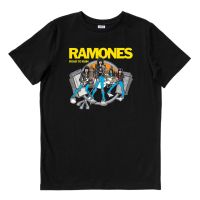 มีสินค้า เสื้อยืดผ้าฝ้าย Ramones ROAD TO RUIN | เสื้อยืด พิมพ์ลายวงดนตรี | เพลงเมอร์ช | Unisex | เพลงเมอร์ช | ร็อกพังก์ร็อก