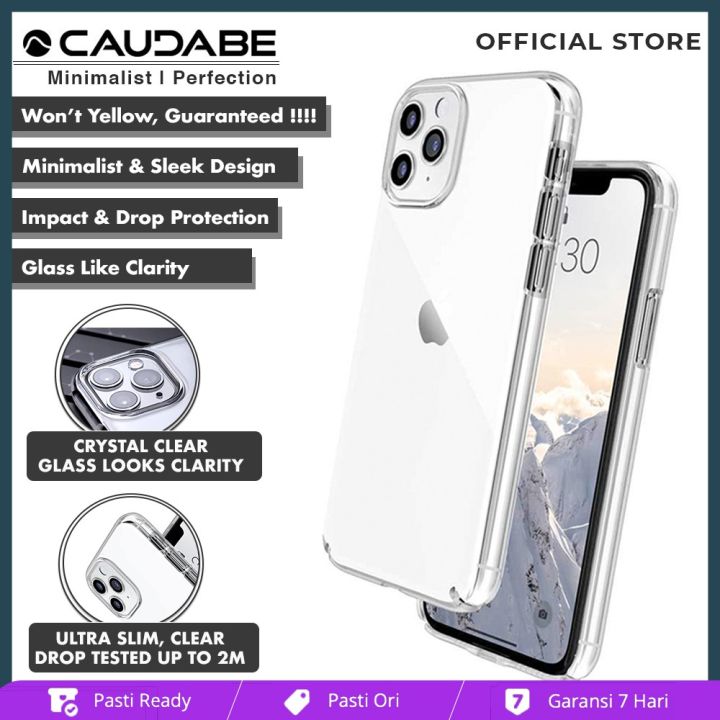 Lucid Clear  Ultra slim, crystal clear iPhone 15 Pro case – Caudabe