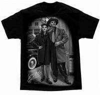 David Gonzales Art Dga Tee Zoot Suit Style Old School Car Styling Printing Tee