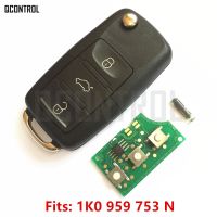 【❉HOT SALE❉】 xian9 Kunci Remote Mobil Qcontrol Diy สำหรับ Eos/golf/jetta/polo/sirocco/tigu/touran 1k0959753n /Hlo 1k0 959 753 N