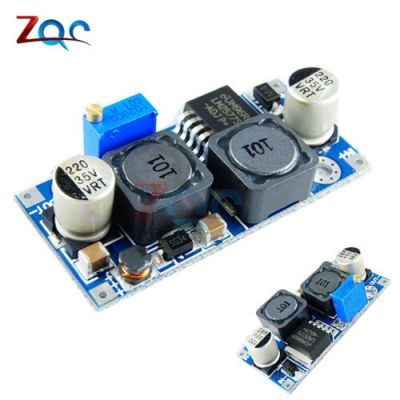 DC DC Auto Step Up Step Down Boost Buck Voltage Converter โมดูล LM2577 3-35V ถึง1.25-30V แหล่งจ่ายไฟพลังงานแสงอาทิตย์สำหรับ Arduino