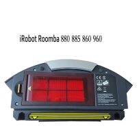 Hepa กรองเก็บฝุ่นกล่องสำหรับ IRobot Roomba 800 900ชุด880 885 860 870 890 891 894 960ชิ้นส่วนเครื่องดูดฝุ่นหุ่นยนต์