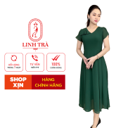 Đầm Trung Niên  Linh Trà  TM 1010 Trẻ Trung Thiết Kế Trang Nhã Thanh Lịch