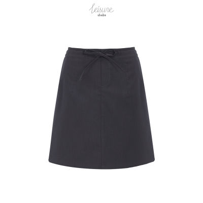 Shaka Leisure AW21  Drawstring Waist Short Skirt กระโปรงสั้น SK-L211206