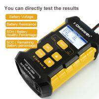 卐๑ KW510 Car Battery Tester Multifunctional Pulse Repairing Car Battery Chargers Auto Maintenance Tool Automotive Diagnostic Device