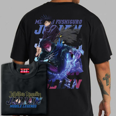 Julian Tshirt Mobile Legends shirt megumi jujutsu kaisen mlbb cotton