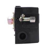 Black Control Horizontal Handle Single Port Single Hole Switch Knob Pump Pressure Air Compressor