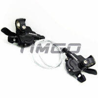 SRAM X4 3 × 8 Speed Shifter Lever MTB จักรยานเกียร์จักรยานสีดำ