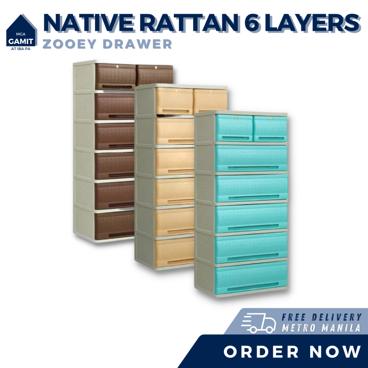 NATIVE RATTAN DRAWER | Lazada PH