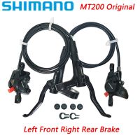 SHIMANO MT201 MT200 M315ดิสไฮดรอลิกชุดเบรคจักรยานเสือภูเขา MTB ประกอบด้วย MT200คันเบรคโรเตอร์ RT56 RT54 RT26 RT30 HS1 G3