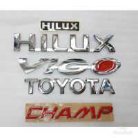 โลโก้ hilux vigo toyota champ สติ้กเกอร์ hilux ชุด 5 ชิ้น