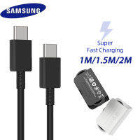 Usb ดั้งเดิม C ข้อมูลสายชาร์จสายเชื่อมต่อ Type-C สายเคเบิลสำหรับซัมซุง Galaxy S22 S21s20 Note 20 Note 10ที่ชาร์จเร็ว