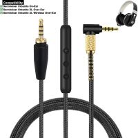 OFC Replacement Nylon Braided Cable Extension Tangle-Free Cord for Sennheiser Urbanite On-Ear XL Wireless Over-Ear Headphones  Cables