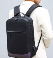 Funtech กระเป๋าสะพายหลัง Backpack กระเป๋าโน๊ตบุ๊ค กระเป๋าใส่แล็ปท็อป รุ่น 1323 (Black)