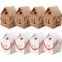 Christmas Party Favors Candy Box Decorations Christmas Candy Boxes Cookie Packaging Supplies Gift Wrapping Boxes