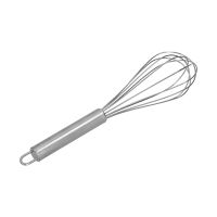 Stainless Steel Whisk Manual 6-Wire Egg Beater Home Baking for Cooking Mixing Whisking Kitchen Tool