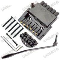 WK-A Set New Black Roller saddle 6 String guitar Bridge Tailpiece for headless Guitar accessories