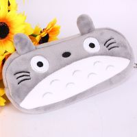 YEHUDI กระเป๋าดินสอ Dompet Travel จัดเก็บรางวัลเด็กนักเรียนหญิงกระเป๋าปากกาเครื่องสำอางกระเป๋าใส่เหรียญกระเป๋ากล่องเครื่องเขียนที่เก็บเครื่องเขียนกระเป๋าแต่งหน้าเพื่อนบ้านของฉัน Totoro กระเป๋าดินสอ Totoro ปากกาแมวตุ๊กตา