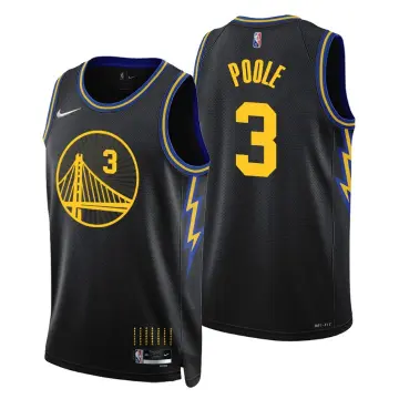 ‘47 Golden State Warriors Jordan Poole #3 T-Shirt, Men's, XL, Black