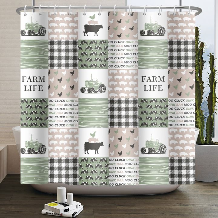 farmhouse-rustic-shower-curtain-vintage-country-shower-curtains-for-bathroom-wood-farmhouse-bathroom-decor-waterproof-washable