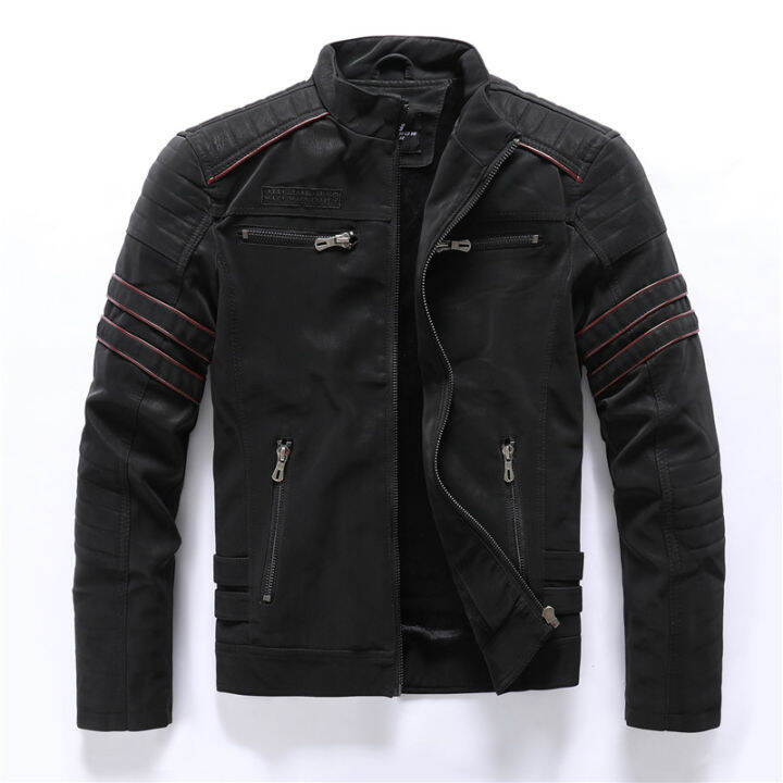 2021-mens-leather-jacket-fashion-motorcycle-pu-print-jackets-autumn-winter-stand-collar-fleece-warm-coat-male-slim-casual-coats