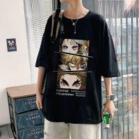 Harajuku Japan Prison School Cartoon Japan Tshirt Women Demon Ghost Blade Punk Anime Comic Streetwear Manga Women