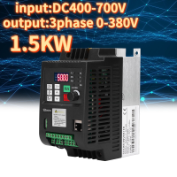 Variable Frequency Inverter Solar Photovoltaic Inverters DC400‑700V Input AC 3PH 0‑380V 0‑650Hz Output