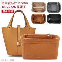 เหมาะสำหรับ Hermes Liner Bag Hermes Picotin18ตะกร้าผัก22กระเป๋ารองรับ26 Lining Steretyped Storage Bag