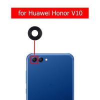 【❖New Hot❖】 anlei3 2ชิ้นสำหรับเลนส์กระจกกล้องถ่ายรูป Huawei Honor V10กล้องด้านหลังเลนส์กระจกกล้องถ่ายรูป View10เกียรติพร้อมอะไหล่ซ่อมใช้แทนกาว