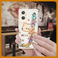 cute for girl Phone Case For OPPO A96 5G/Reno7Z 5G/Reno7 Lite/F21 Por 5G Raised lens Nordic wind soft shell Cartoon