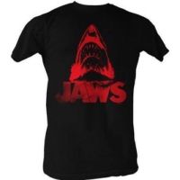 Movie Meg 2 The Trench（Jaws） graphic cotton O-neck T-shirt for men