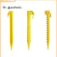 W-AESTHETIC 5/10pcs พลาสติกทำจากพลาสติก เล็บตั้งแคมป์ เสาเต็นท์เต็นท์ หมุดเต็นท์ อุปกรณ์เสริมเสริม เต็นท์ตั้งแคมป์ อุปกรณ์เสริมเต็นท์ เล็บสนับสนุนเล็บ ตะขอเต็นท์พลาสติก