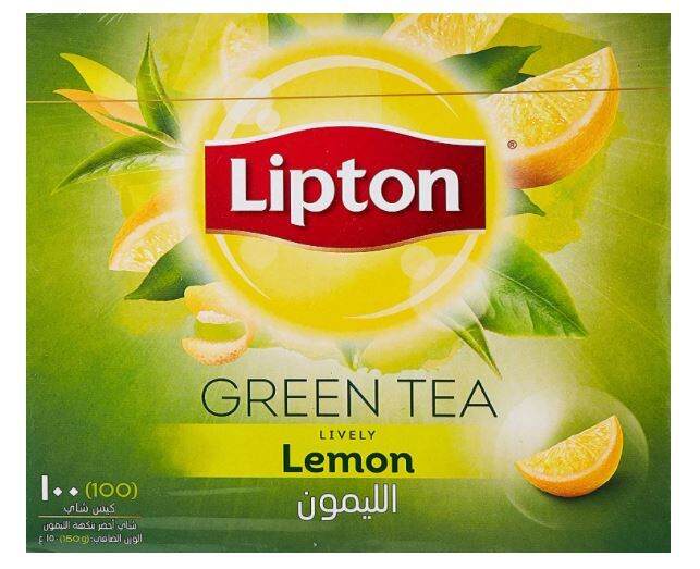LIPTON Green Tea Lemon, 100 Tea Bags Lazada PH